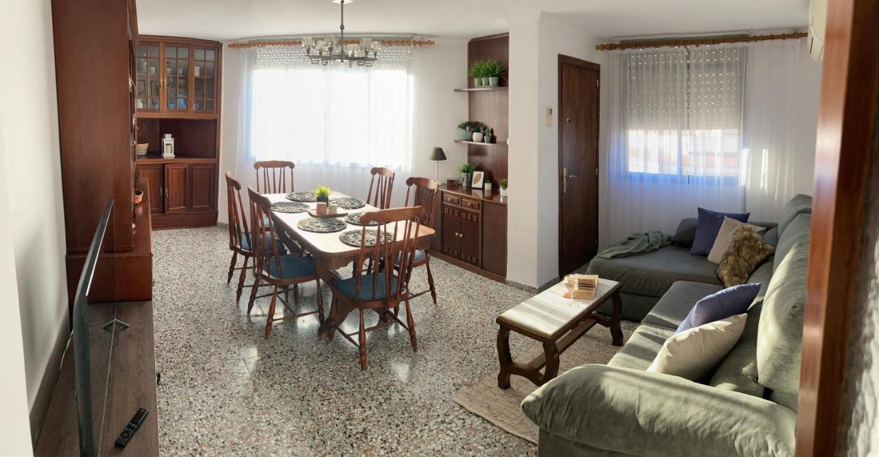 Apartamento Tres Soles Solo Familias 甘迪亚 外观 照片